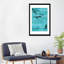 "oiseaux en ciel" , reproduction d’art sur toile tendue-72678799-72678800-72678801