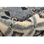 Tapis oriental bleu-406270438