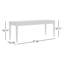Banc en cuir tissé de 47 po Orin-629363284