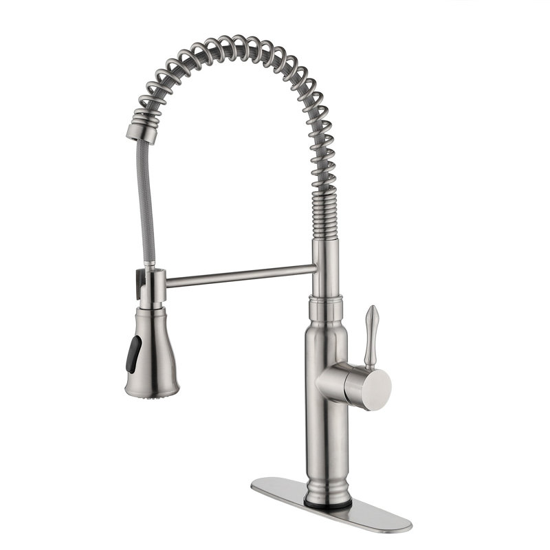 Topcraft Pull Down Touch Single Handle Kitchen Faucet