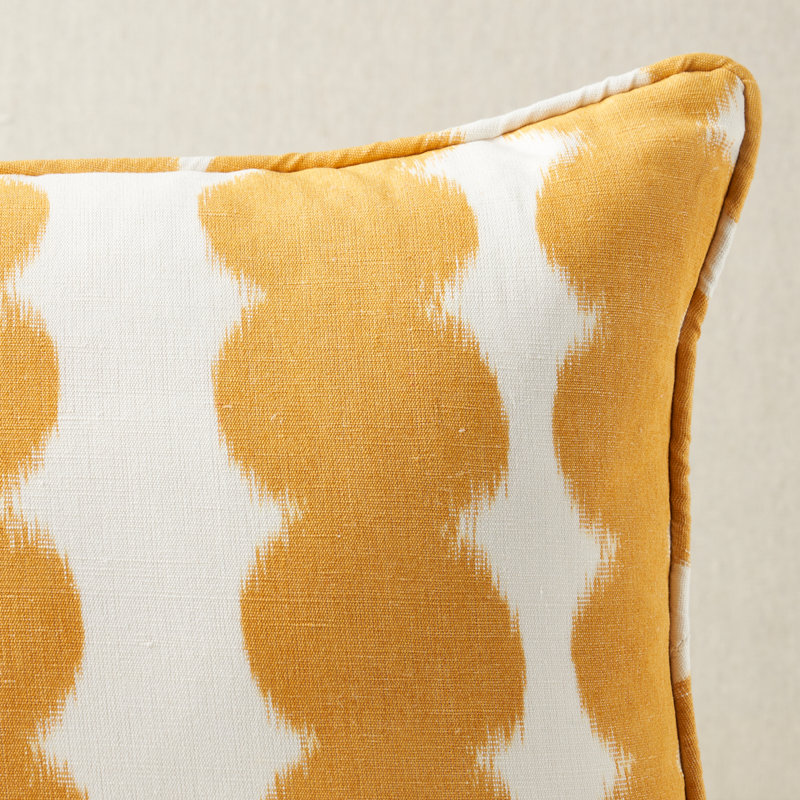 Full Circle Pillow Pillows, Saffron