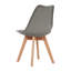 Ensemble de table à manger compacte 5 pièces, table ronde avec 4 chaises en plastique-1680246061-1699026454