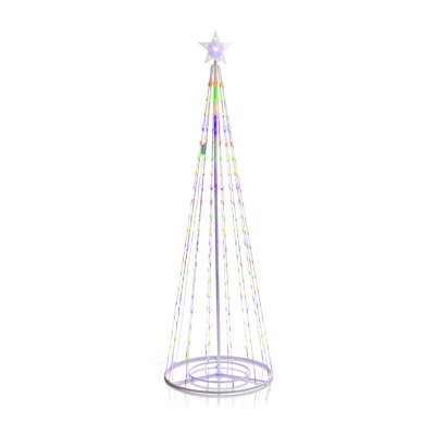 Christmas Tree Lighted Display