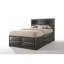 Grand lit avec rangement, lit 8 tiroirs