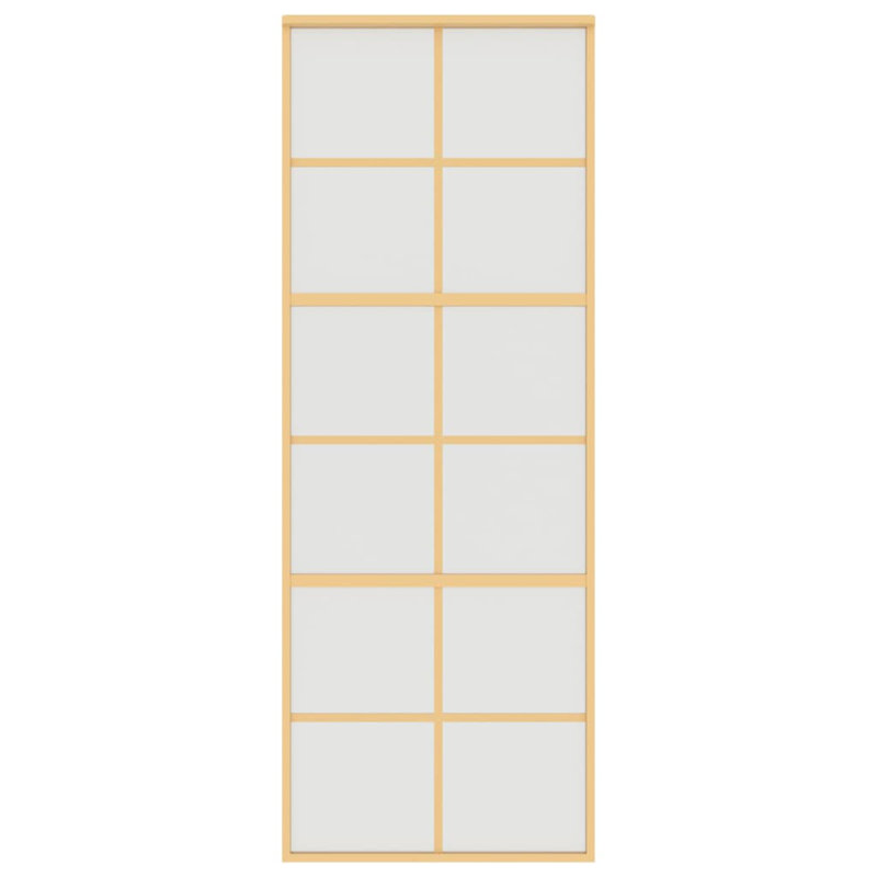 Hilger Metal Sliding Doors, 205cm H x 76cm W