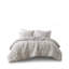 Ensemble d'édredon 3 pièces en jacquard de coton