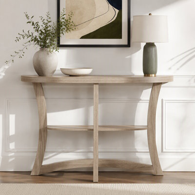 Table d'appoint, console, vestibule, étroit, canapé, salon, chambre à coucher, stratifié brun, contemporain, moderne