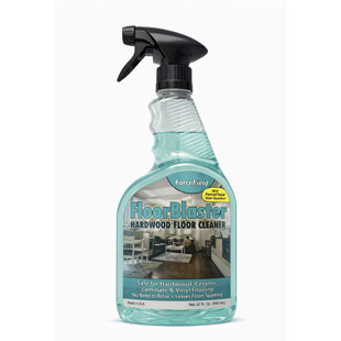 Forcefield Floorblaster Professional Hardwood & Hard Surface Floor Cleaner – No Residue, No Rinse Formula For Wood, Laminate, Vinyl & Tile