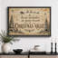 «Vintage Christmas Night Holiday», photos de salon, impression sur toile encadrée-132863155-132863156