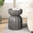 Grey 13" Cement 2Pc Waterproof Coffee Table And Side , For Indoor Outdoor Decoration, Easy To Clean Living Room Backyard,-278115886