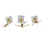 Ensemble de 2 lampes de table Sagebrook Home Elegance - Design moderne en verre, parfait pour toute pièce - illuminez et inspirez.