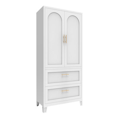 Armoire autoportante 71 po avec 2 tiroirs