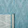 Ajacia Geometric Aqua Area Indoor/Outdoor Area Rug