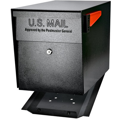 Locking Post Mounted Mailbox