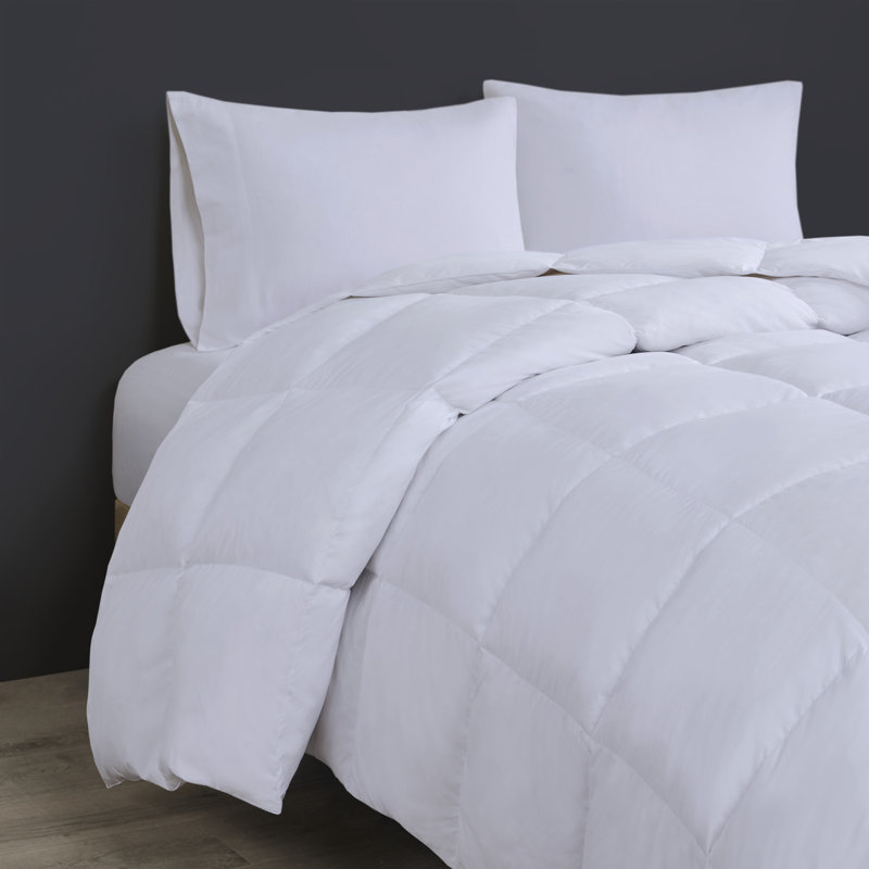 Sleep Philosophy Heavy Warmth White Goose Feather and Down Oversize Twin/Twin XL Comforter, Twin/Twin XL Comforter, White