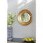 Miroir mural D18,7 x 3,9 po avec éclairage DEL