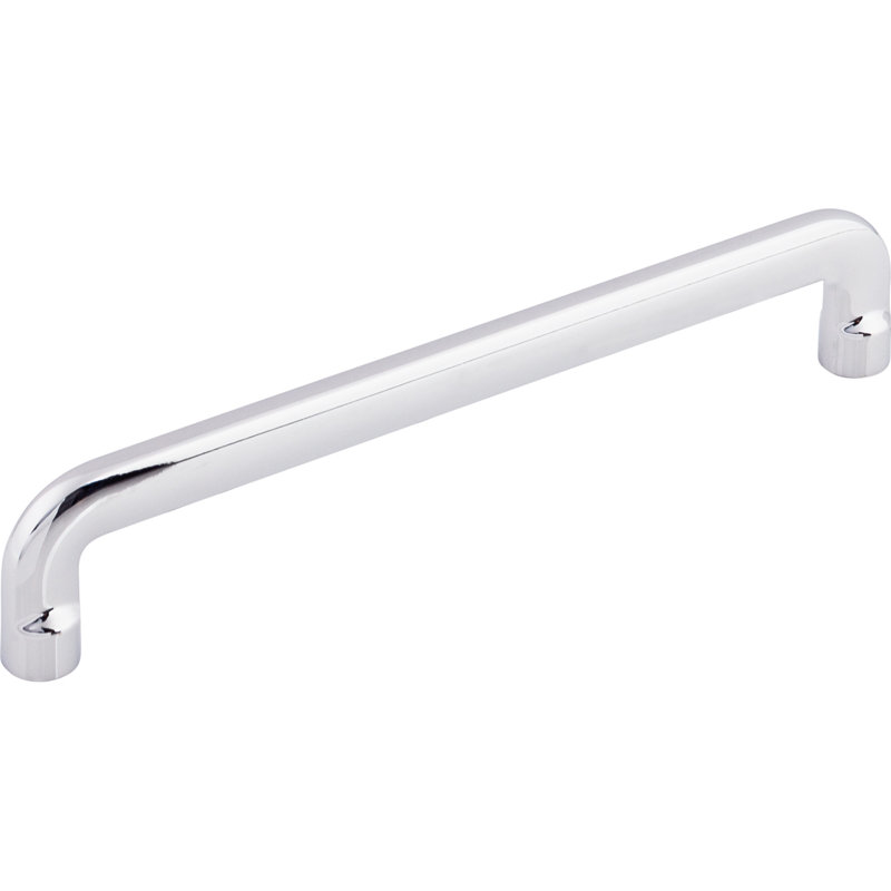 Hartridge Bar pull, Polished Chrome, 6 5/16" Center to Center