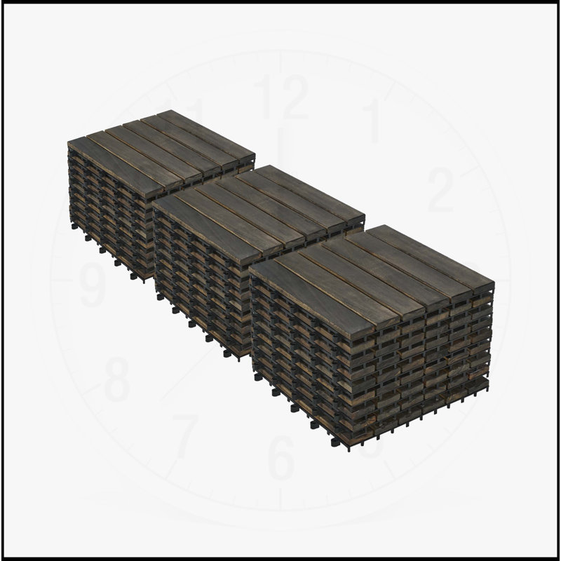 Carreaux de terrasse en bois franc de qualité supérieure pour divers espaces, rehaussant la beauté et la fonctionnalité