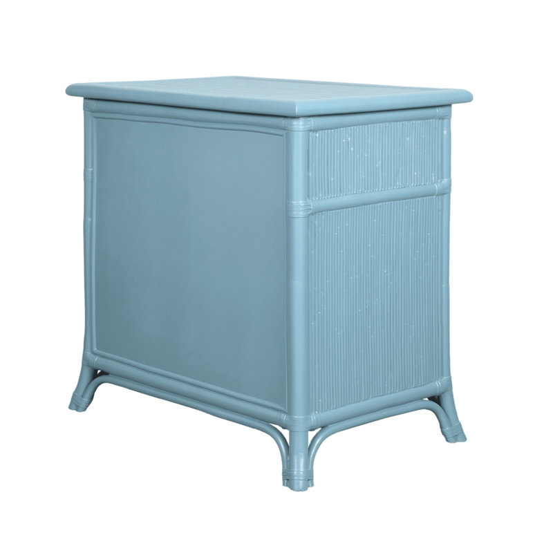 4 - Drawer Nightstand, Pool Blue
