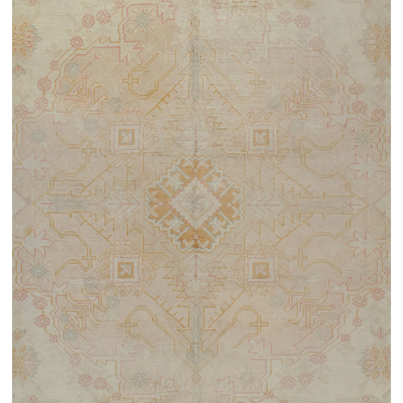 Antique One-of-a-Kind Rectangle 12'3" X 15'10" Hand Knotted Area Rug