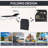 Folding Chaise Lounge with Adjustable Awning-1040265757