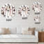 Horloge murale bohème et éclectique-93602221