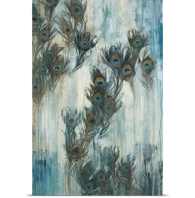 «Drit Proud as a Peacock» par Liz Jardine, reproduction d'art