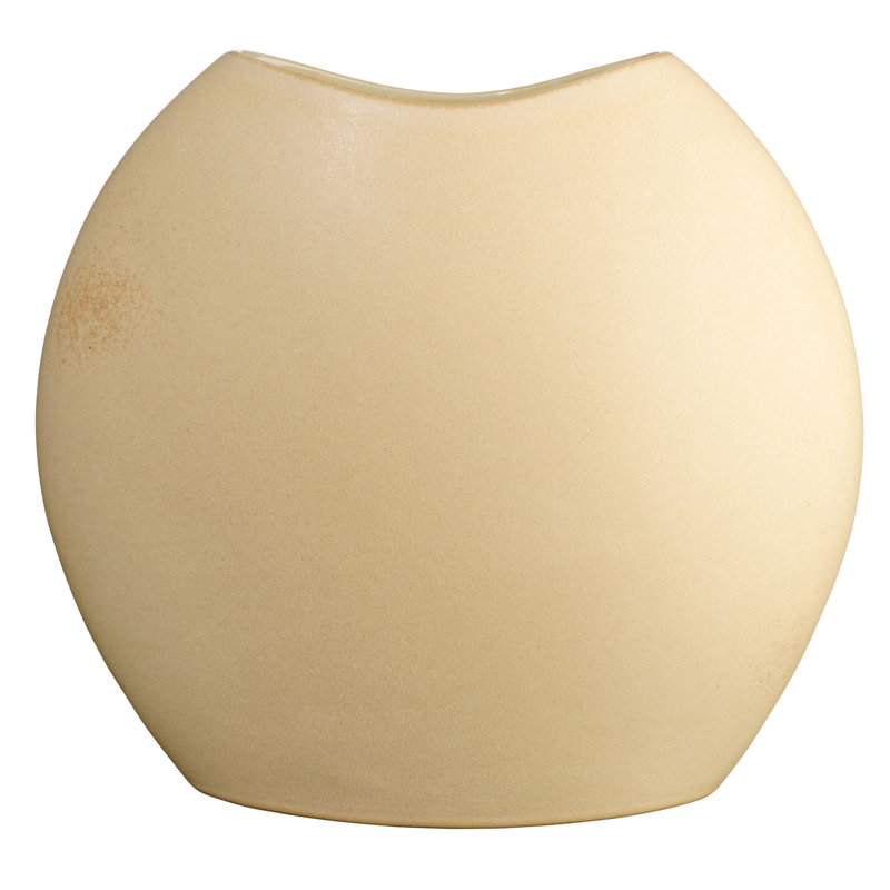ASA Selection Moon Table Vase, Brown, white and pink, 32cm H x 36cm W x 13cm D