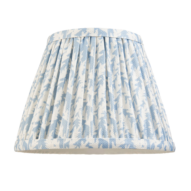 Leaf Lamp Shade, Blue, 14.5cm H x 11.8cm W x 20cm D