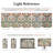 Guston Machine Washable Floral Area Rug With Non-Slip Backing-184019868-188837829