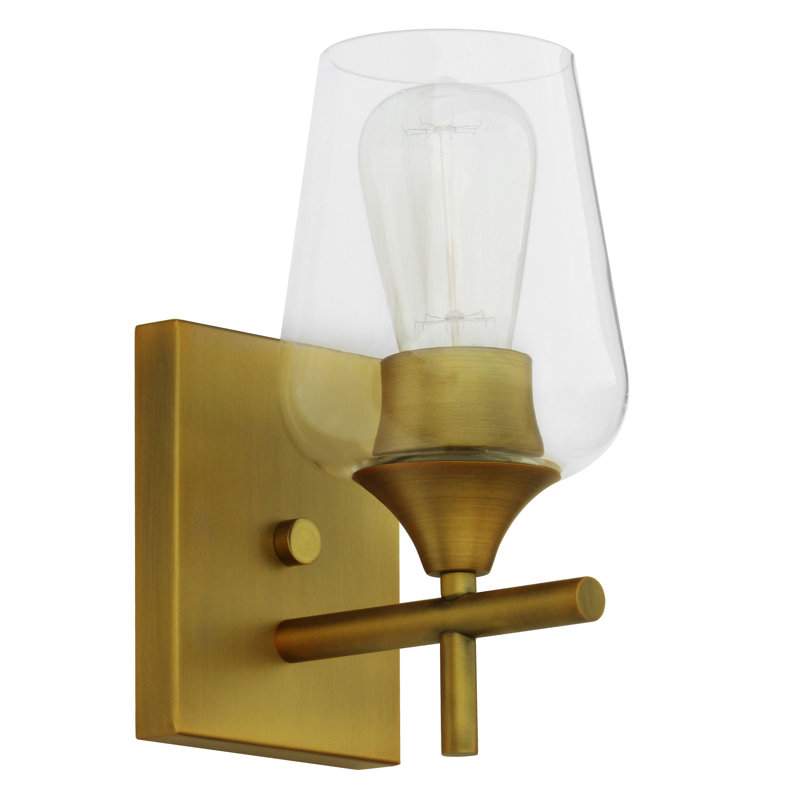 Steel Flush Mounted Sconce