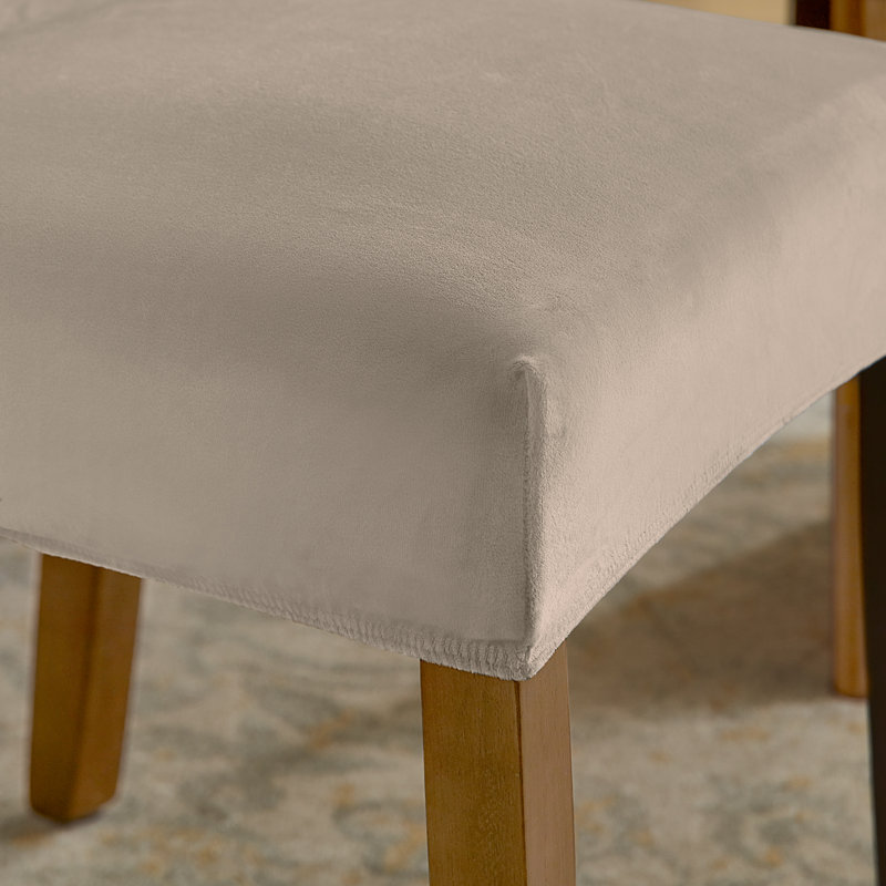 Housse pour chaise de salle à manger, Brun