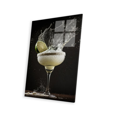 «Margarita Splash Cocktail» par Spacescapes - peinture sans cadre