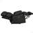 Black 38.5 Width Zero Gravity Power Recliner