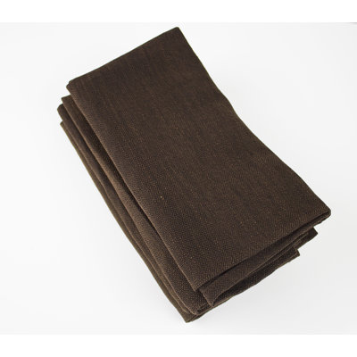 Ensemble de 4 serviettes en tissu bourgogne