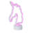 11" Battery Operated Neon Style LED Pink Unicorn Table Light