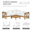 Danise 5 Seater Corner Sofa Set