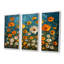 Jaune jaune blanc Summer Meadow Marigolds II - ensemble de décorations murales souci-1935130536-1935130541