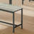 Dining Table Set, Bar Table With 2 Dining Benches, Kitchen Table Counter With Chairs, Industrial For Kitchen Breakfast Table, Living Room, Party Room-1657633237