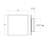 LP Aluminium LED Flush Mounted Sconce-99281968-99451821-99451822