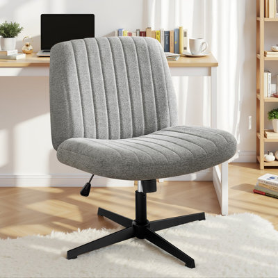 Ovidia Upholstered Armless Swivel Task Chair