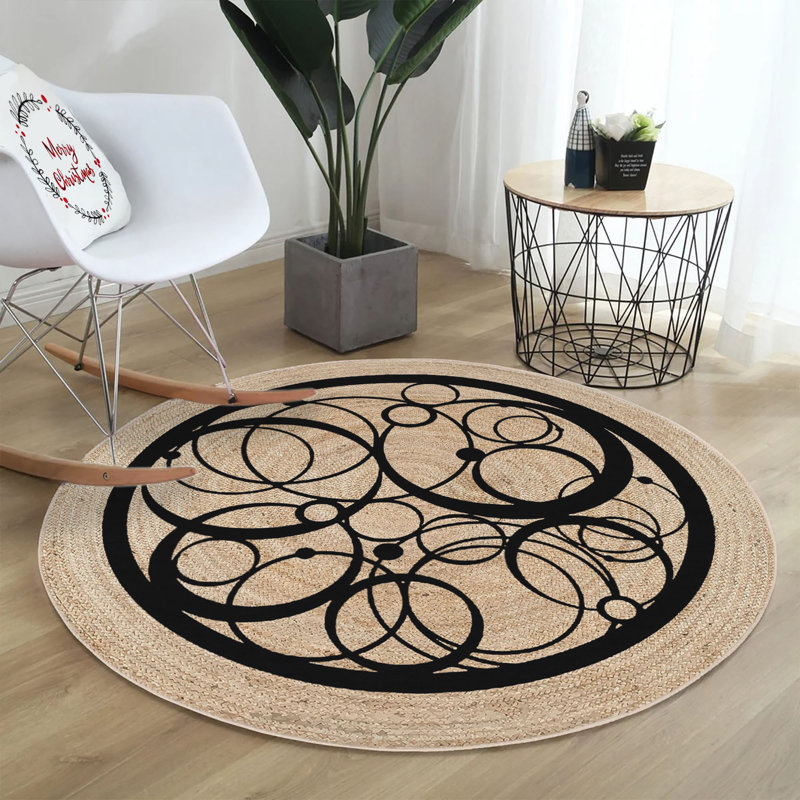 Round Noemi Area Rug, Round 150cm