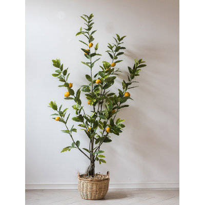 Faux Lemon Tree