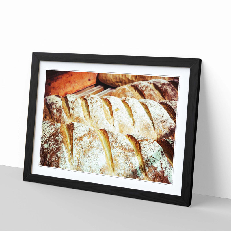 Single Picture Frame Print, Black