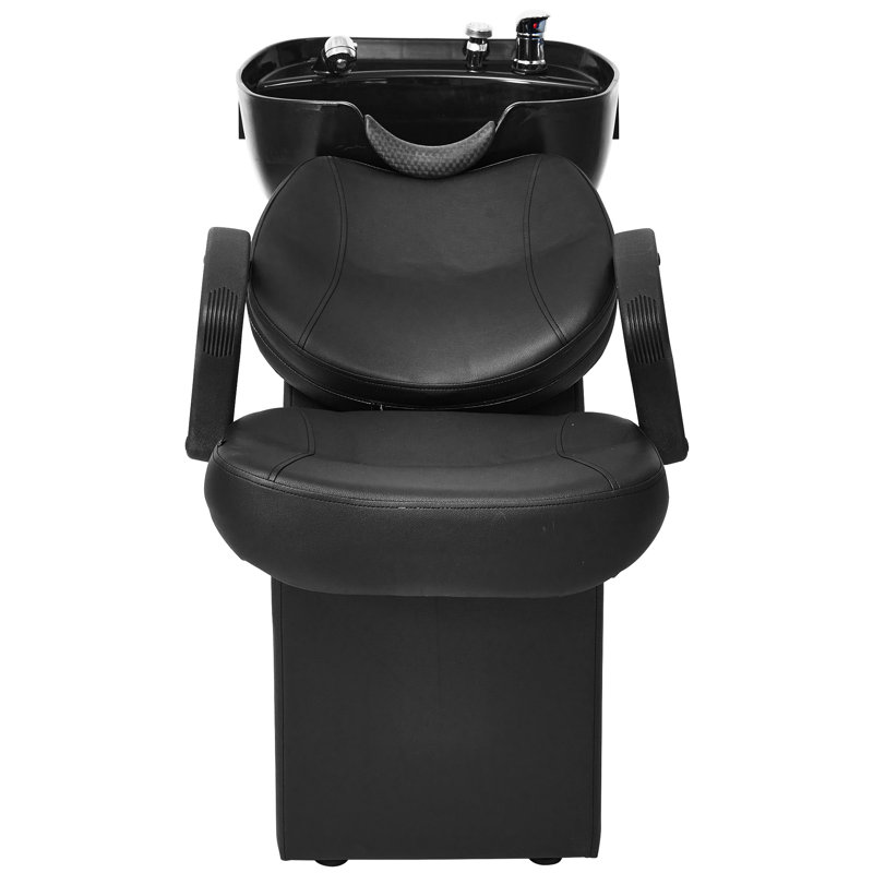 Backwash Barber Chair ABS Plastic Shampoo Bowl Sink Unit Station Spa Salon Equipment
