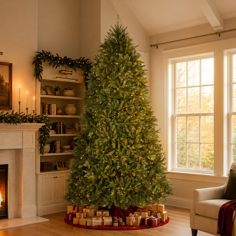 Sapin de Noël pré-éclairé, 10'