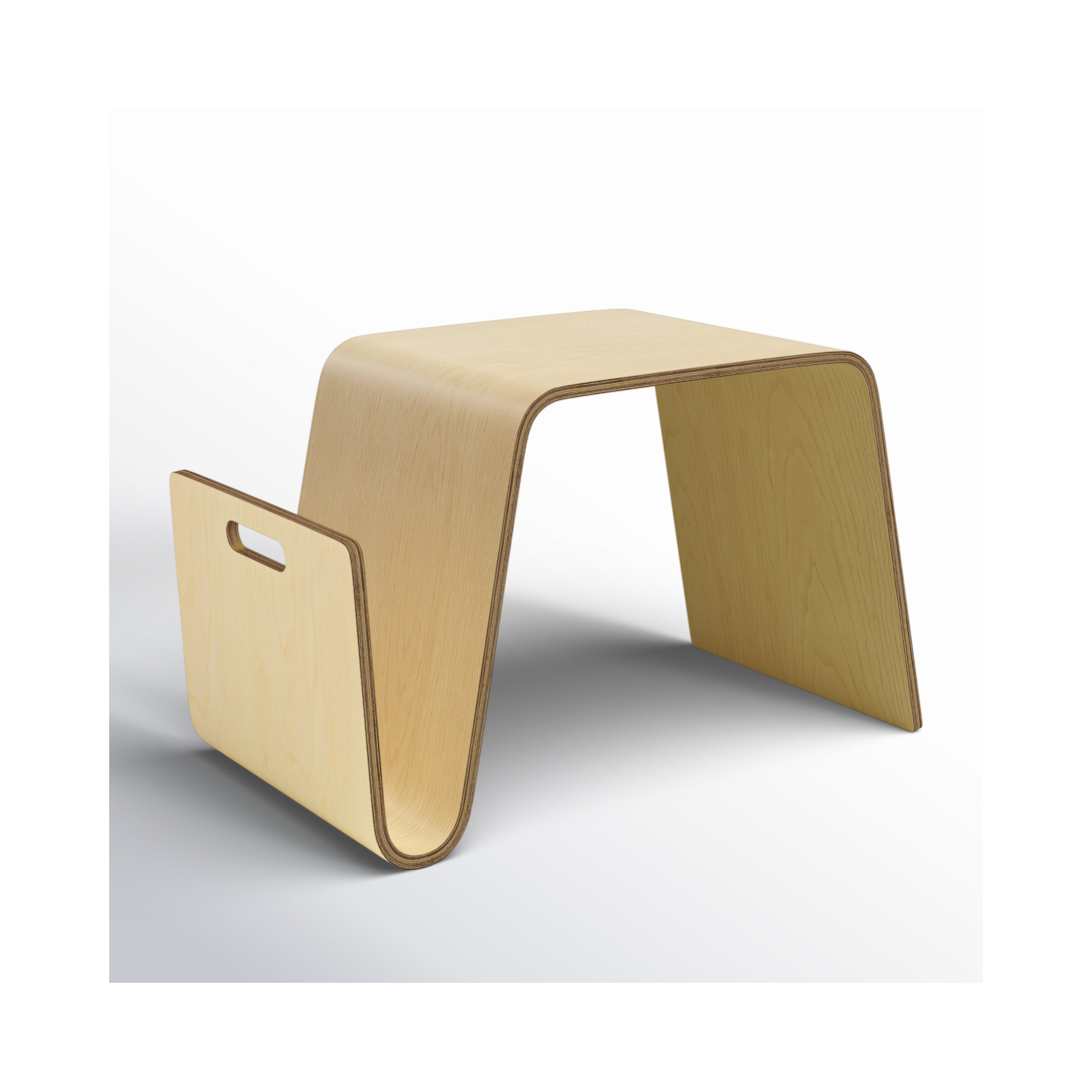 Meiko End Table, Natural