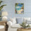 Cadre flottant Tropical Oceanside Cabana, design par Franklyn Gregory