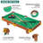 RayChee 36" Mini Tabletop Pool Set with Balls, Sticks, Chalk, Brush & Triangle