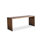 Dark-brown Rectangular Solid Wood desk